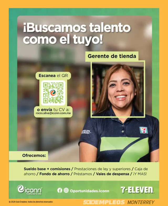 Vacante de empleo en Monterrey publicada el 2026-06-05 en Solo Empleos